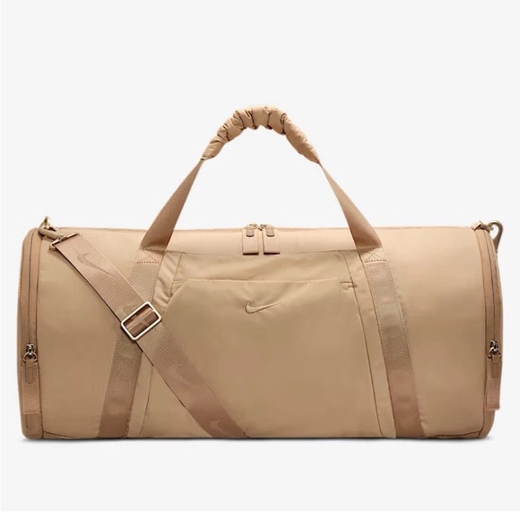 Nike Other - Nike One Duffle Bag  Training Travel Sports Gym Bag Tan 35L HV1197-200 NWT